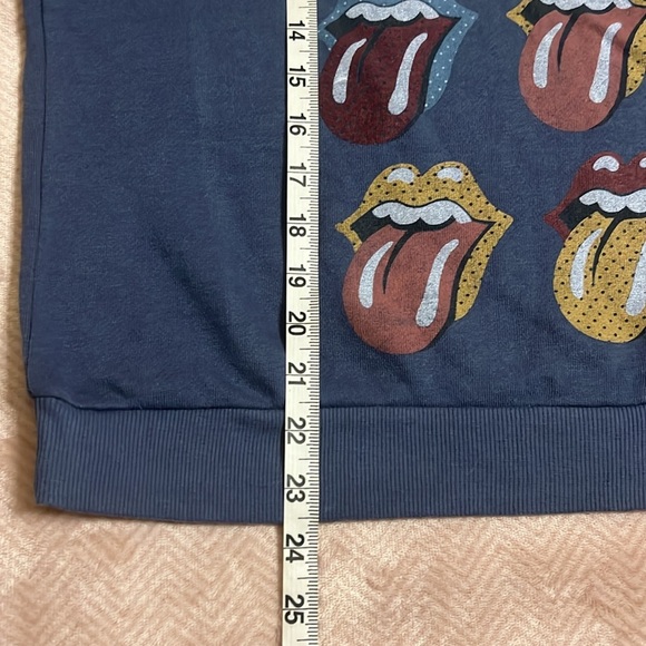 Rolling Stones brand sweater in slate blue - Picture 6 of 7